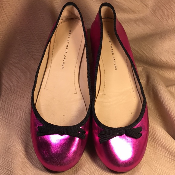 Marc by Marc Jacobs fluorescent ballet flats - Picture 1 of 8